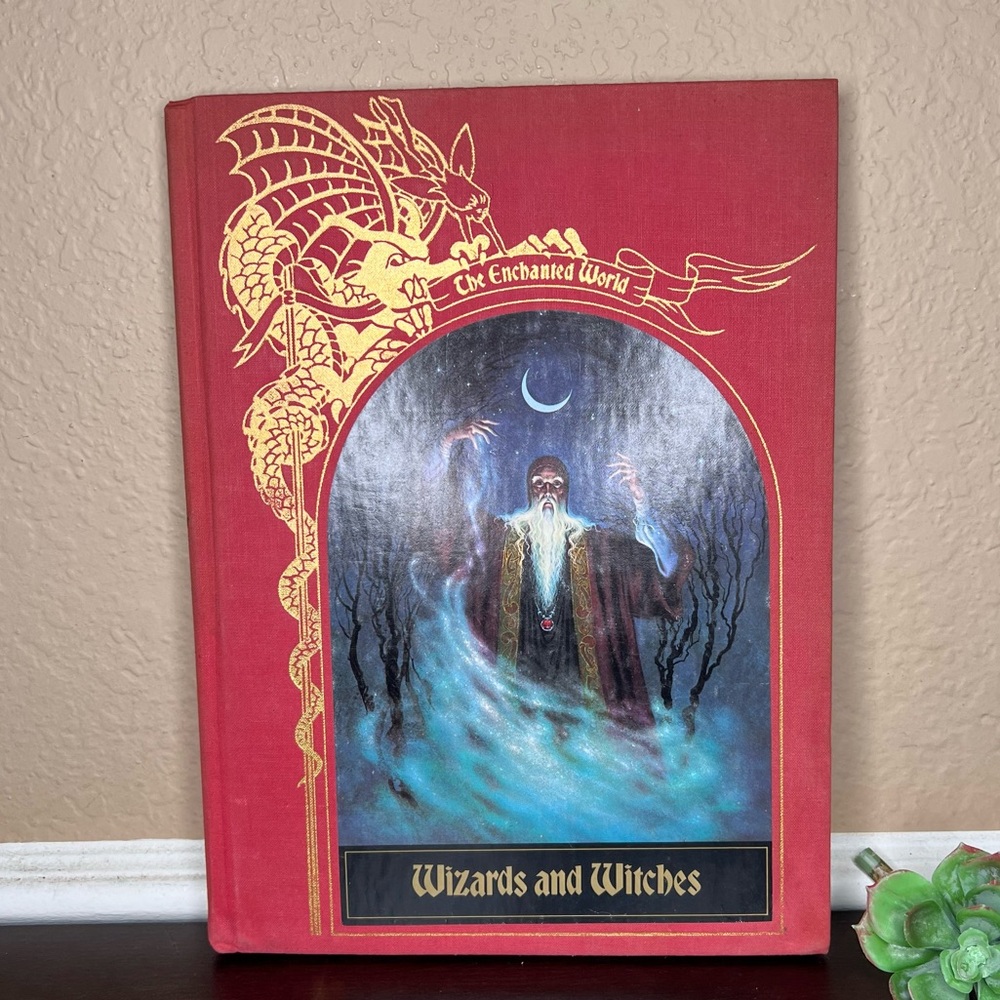 The Enchanted World: Wizards and Witches (1984) – Vintage Time-Life Illustrated